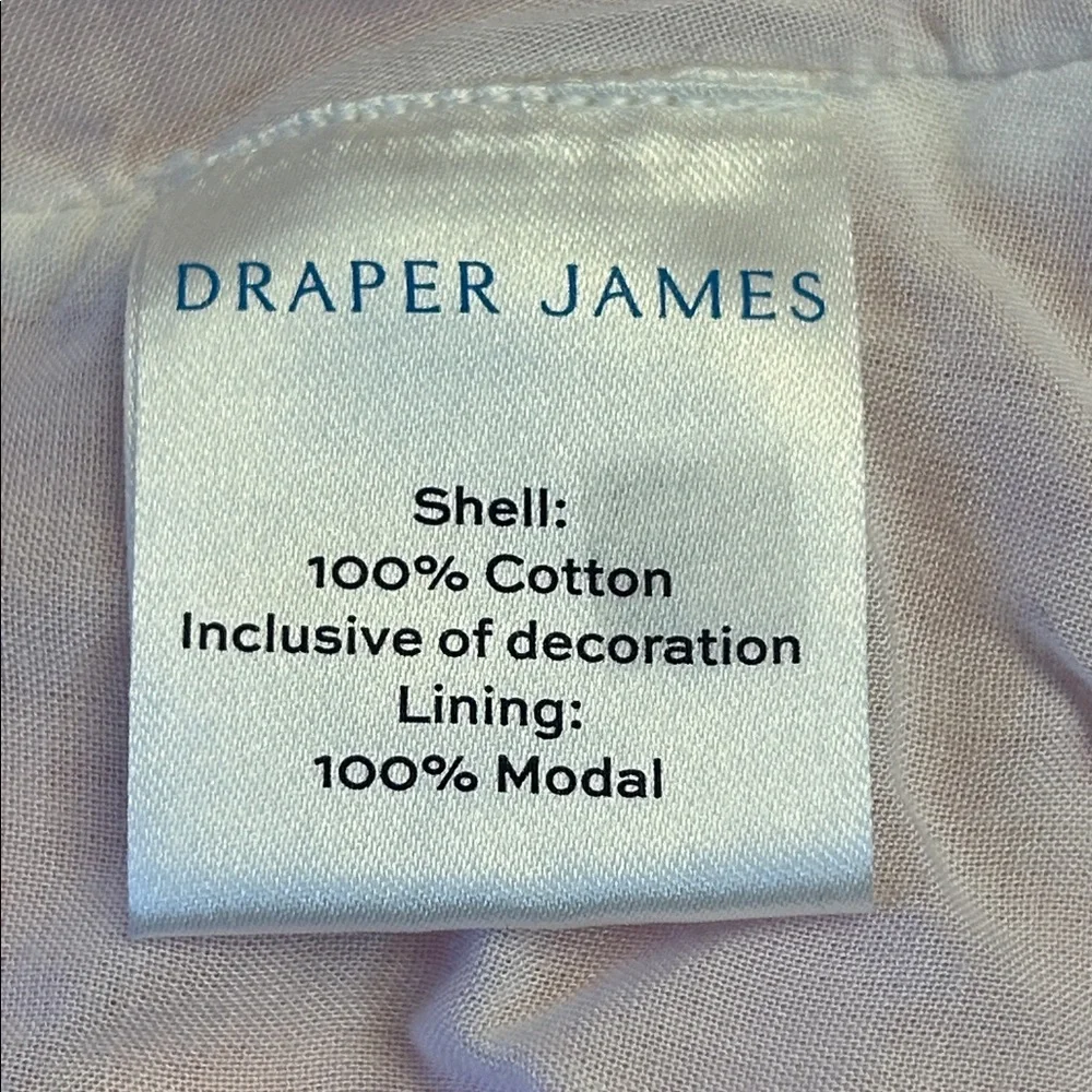 Draper James Kellie Babydoll Sundress Tie Waist in Pink Paisley Easter Women’s L - Picture 7 of 9